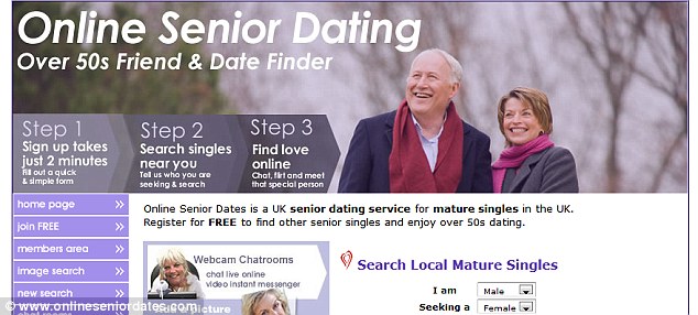 Dating sign older in online Senior Next